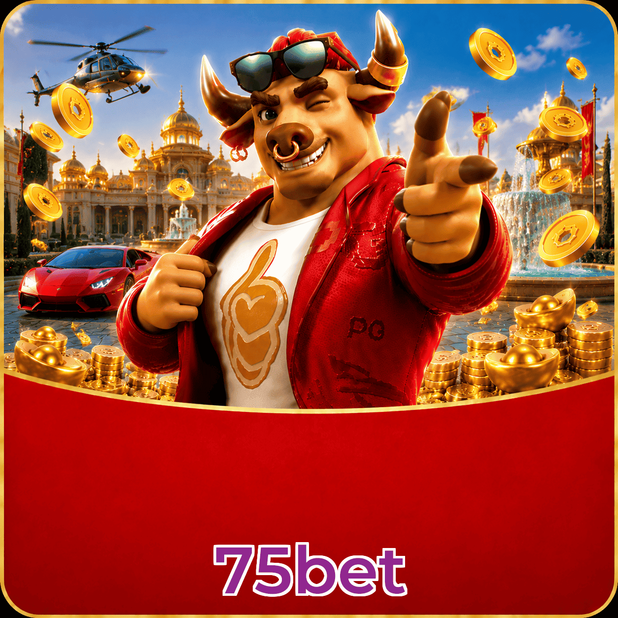 75bet Logo - Bônus com Rollover Justo
